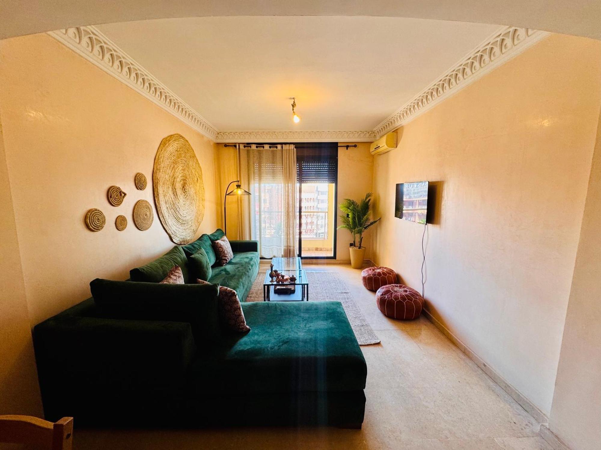 E-Appartement De Luxe Centre Gueliz Piscine Parking Fibre Netflix Marakeş Dış mekan fotoğraf